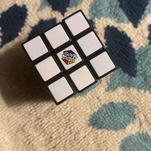 Rubik's 3x3 Puzzle Cube - White Face